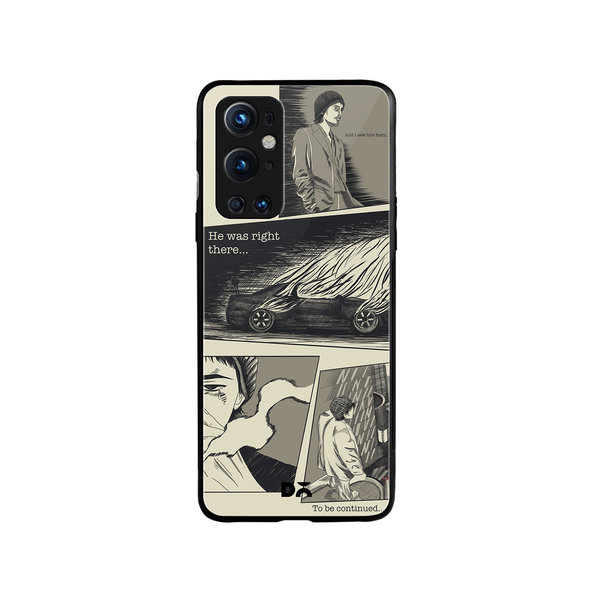 

DailyObjects K3 Hollow Victory Glass Case Cover For OnePlus 9 Pro