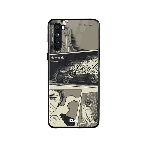 

DailyObjects K3 Hollow Victory Glass Case Cover For OnePlus Nord