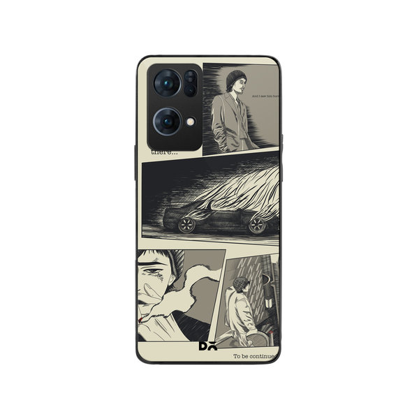

DailyObjects K3 Hollow Victory Glass Case Cover For Oppo Reno 7 Pro