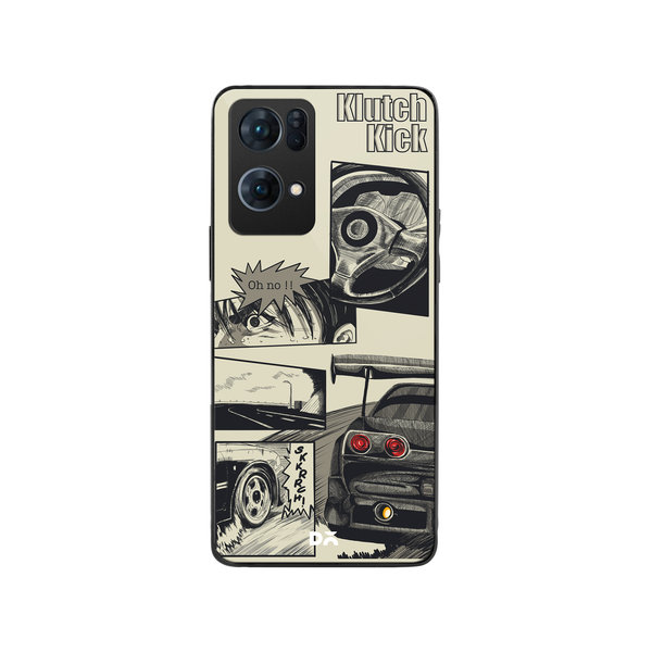 

DailyObjects K3 The Drift Saga Glass Case Cover For Oppo Reno 7 Pro