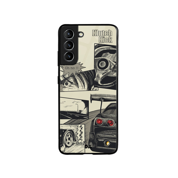 

DailyObjects K3 The Drift Saga Glass Case Cover For Samsung Galaxy S22