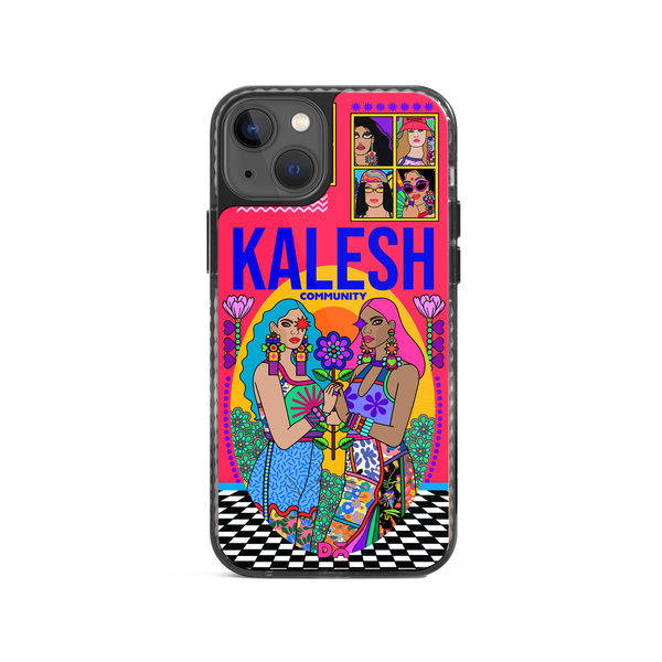 

DailyObjects Kalesh Community Stride 2.0 Case Cover For iPhone 13 Mini