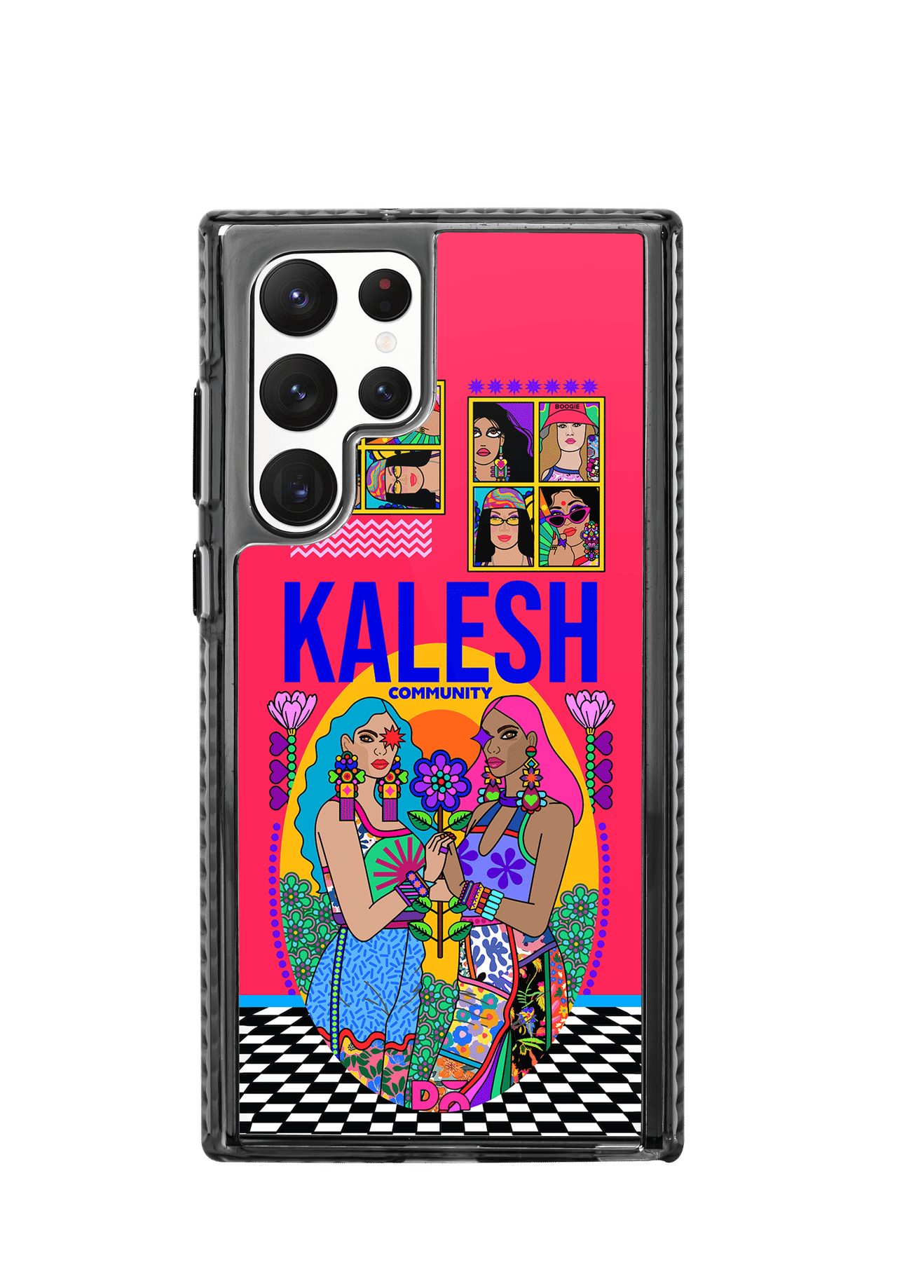Kalesh Community Stride 2.0 Case Cover For Samsung Galaxy S23 Ultra