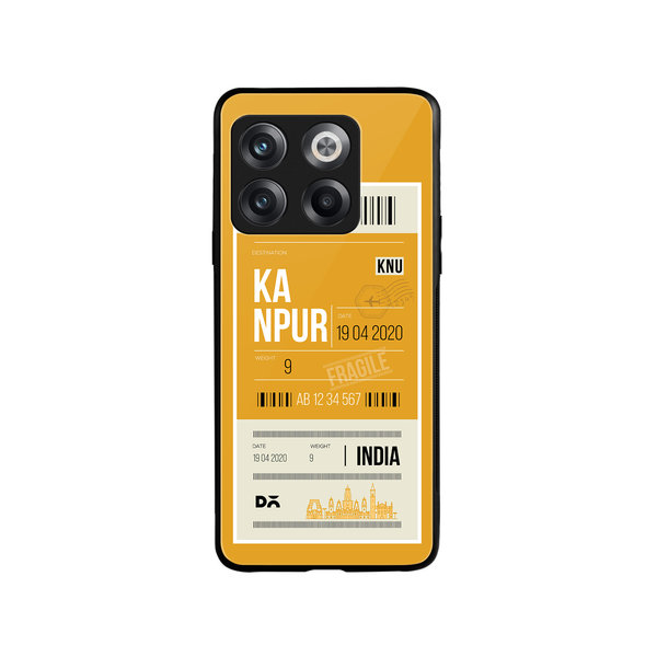 

DailyObjects Kanpur City Tag Glass Case Cover For OnePlus 10T