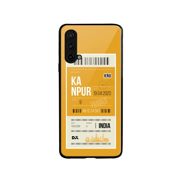 

DailyObjects Kanpur City Tag Glass Case Cover For OnePlus Nord CE