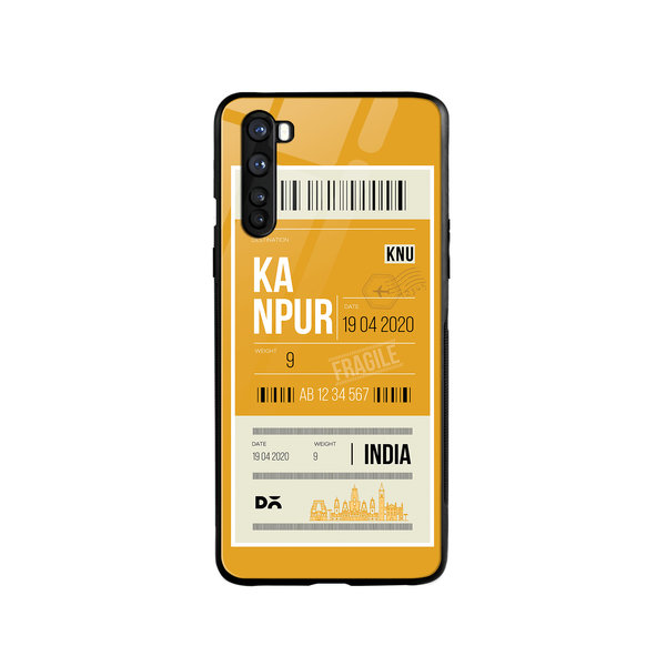 

DailyObjects Kanpur City Tag Glass Case Cover For OnePlus Nord