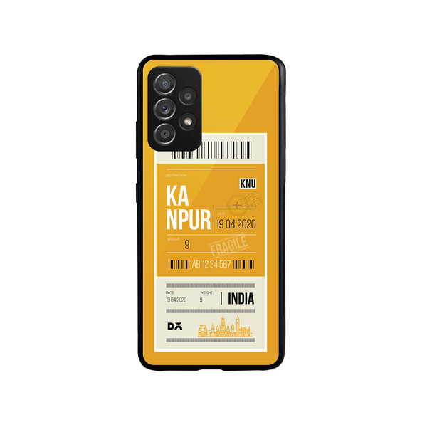 

DailyObjects Kanpur City Tag Glass Case Cover For Samsung Galaxy A53
