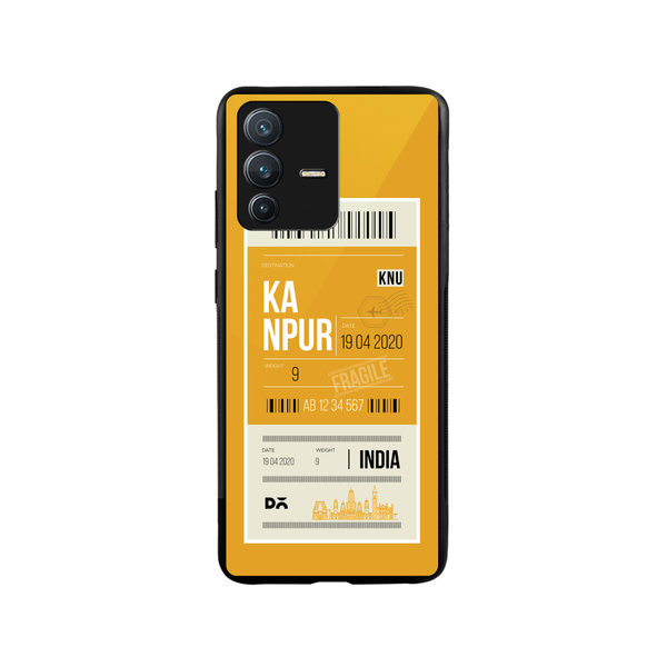 

DailyObjects Kanpur City Tag Glass Case Cover For Vivo V23