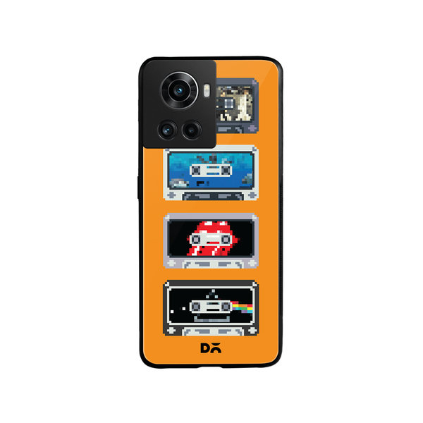 

DailyObjects Kidcassette Glass Case Cover For OnePlus 10R