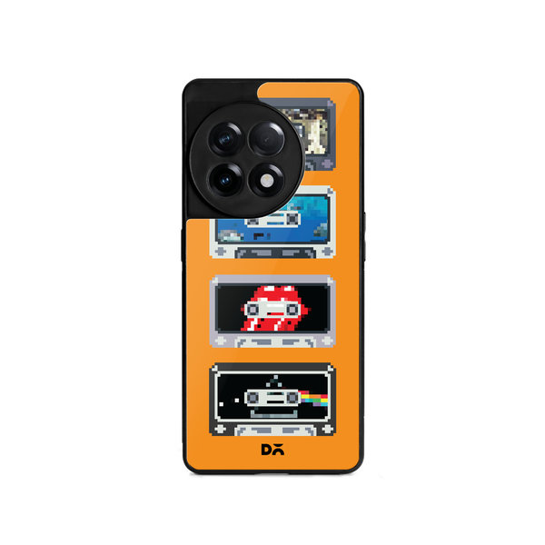 

DailyObjects Kidcassette Glass Case Cover For OnePlus 11R