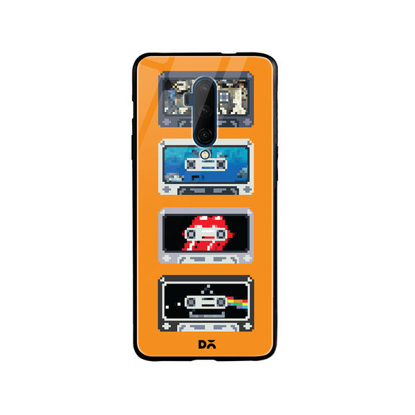 

DailyObjects Kidcassette Glass Case Cover For OnePlus 7T Pro
