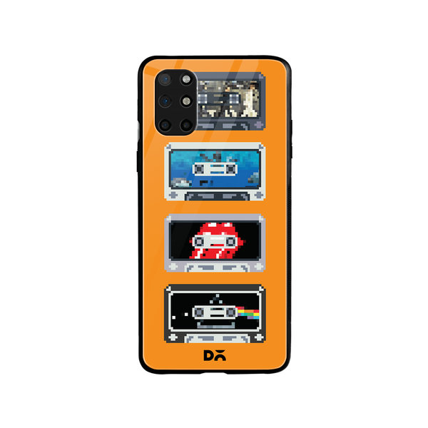 

DailyObjects Kidcassette Glass Case Cover For OnePlus 8T
