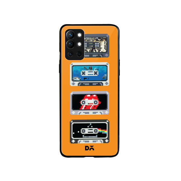 

DailyObjects Kidcassette Glass Case Cover For OnePlus 9R