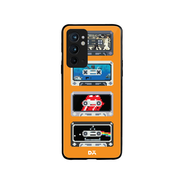 

DailyObjects Kidcassette Glass Case Cover For OnePlus 9RT