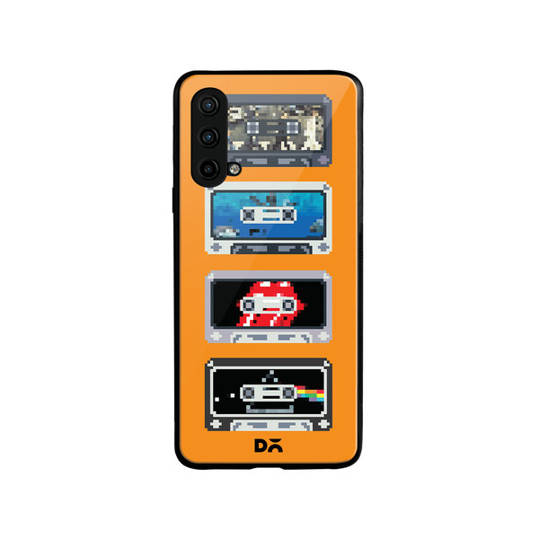 

DailyObjects Kidcassette Glass Case Cover For OnePlus Nord CE