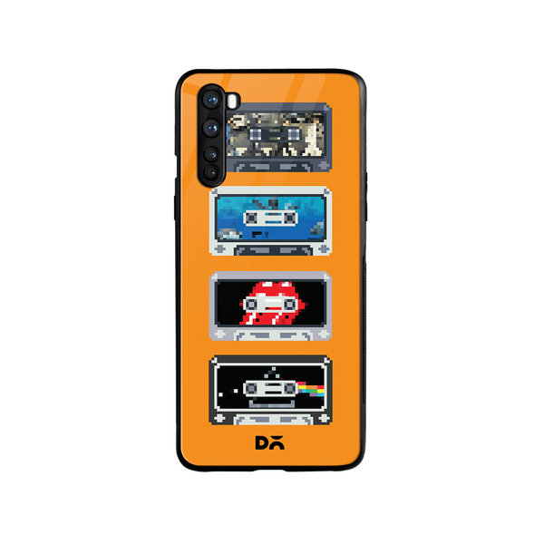 

DailyObjects Kidcassette Glass Case Cover For OnePlus Nord