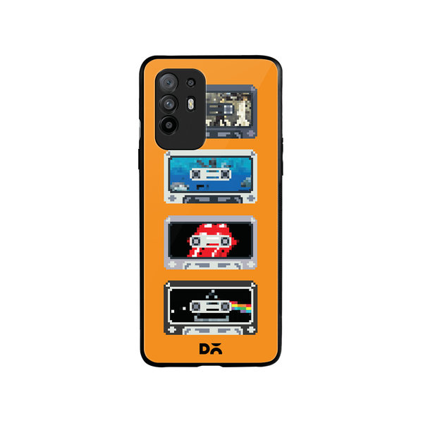 

DailyObjects Kidcassette Glass Case Cover For Oppo F19 Pro Plus