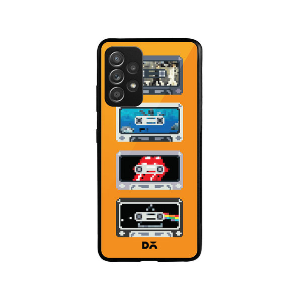 

DailyObjects Kidcassette Glass Case Cover For Samsung Galaxy A52