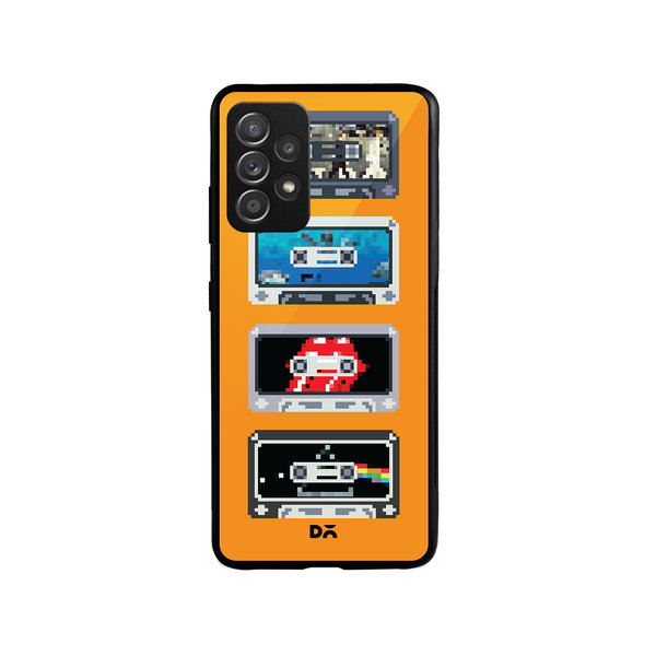 DailyObjects Kidcassette Glass Case Cover For Samsung Galaxy A53