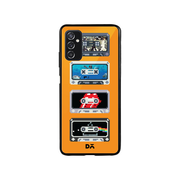 

DailyObjects Kidcassette Glass Case Cover For Samsung Galaxy M52
