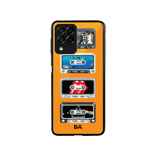 

DailyObjects Kidcassette Glass Case Cover For Samsung Galaxy M53