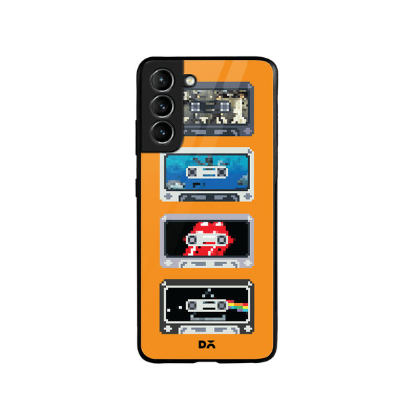 

DailyObjects Kidcassette Glass Case Cover For Samsung Galaxy S21