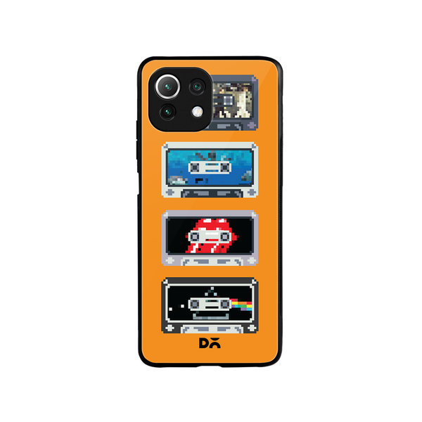 

DailyObjects Kidcassette Glass Case Cover For Xiaomi Mi 11 Lite