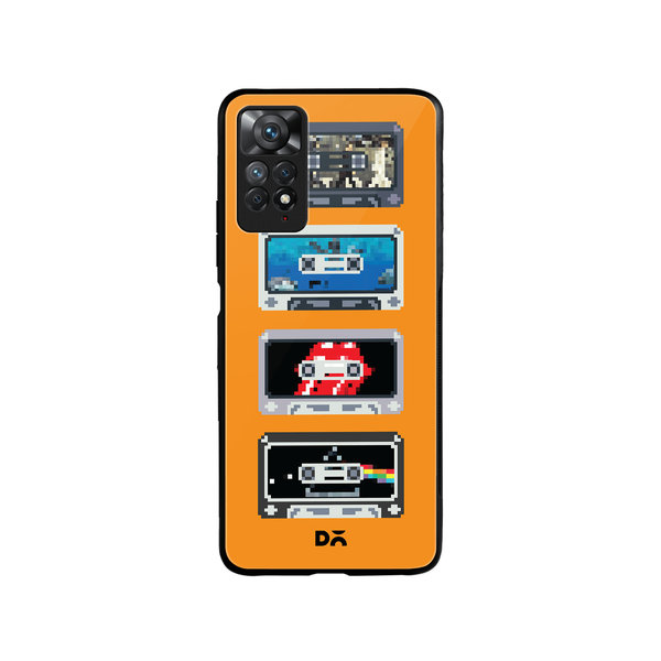 

DailyObjects Kidcassette Glass Case Cover For Xiaomi Redmi Note 11 Pro