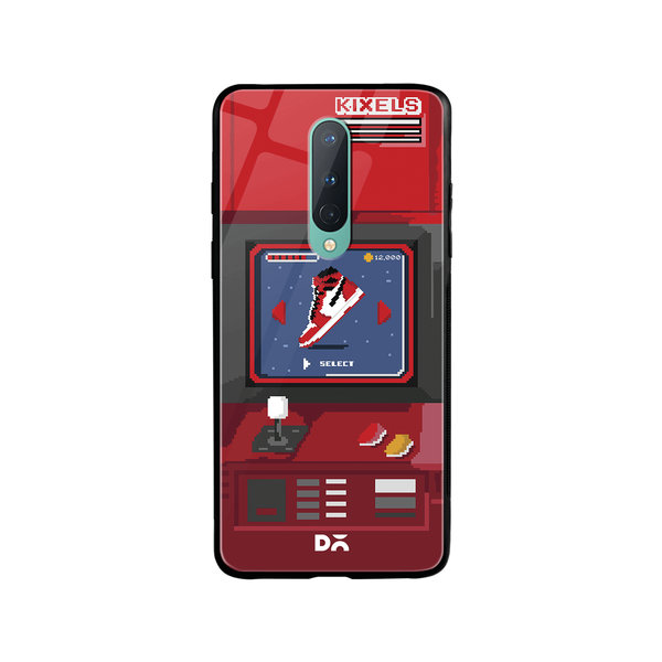 

DailyObjects Kixel Arcade 1.0 Glass Case Cover For OnePlus 8