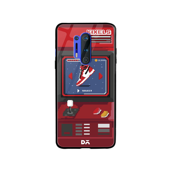 

DailyObjects Kixel Arcade 1.0 Glass Case Cover For OnePlus 8 Pro