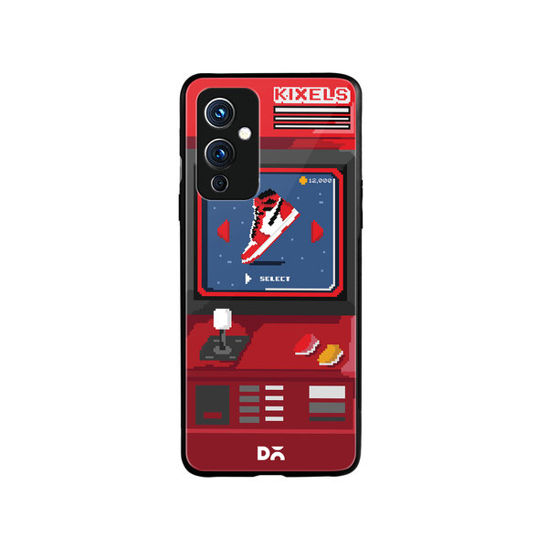 

DailyObjects Kixel Arcade 1.0 Glass Case Cover For OnePlus 9