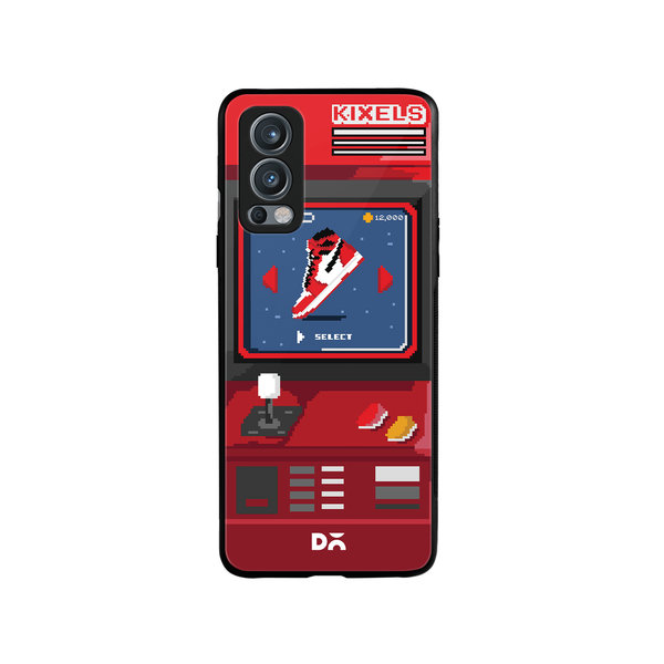 

DailyObjects Kixel Arcade 1.0 Glass Case Cover For OnePlus Nord 2