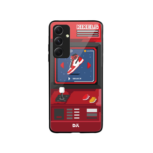 

DailyObjects Kixel Arcade 1.0 Glass Case Cover For Samsung Galaxy A54 5G