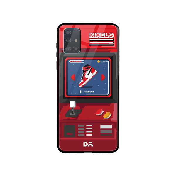 

DailyObjects Kixel Arcade 1.0 Glass Case Cover For Samsung Galaxy A71