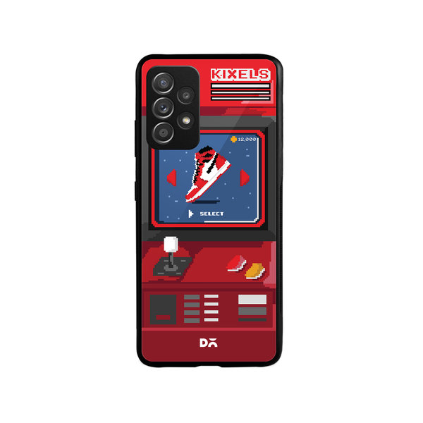 

DailyObjects Kixel Arcade 1.0 Glass Case Cover For Samsung Galaxy A73