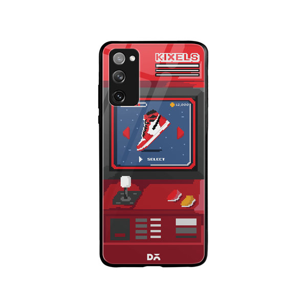 

DailyObjects Kixel Arcade 1.0 Glass Case Cover For Samsung Galaxy S20 FE