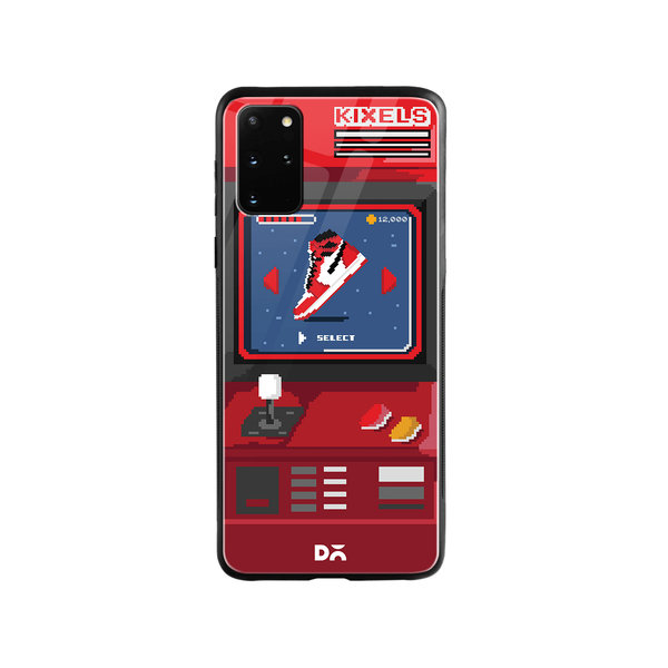 

DailyObjects Kixel Arcade 1.0 Glass Case Cover For Samsung Galaxy S20 Plus