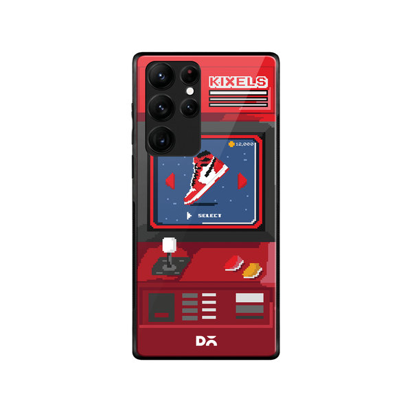 

DailyObjects Kixel Arcade 1.0 Glass Case Cover For Samsung Galaxy S22 Ultra