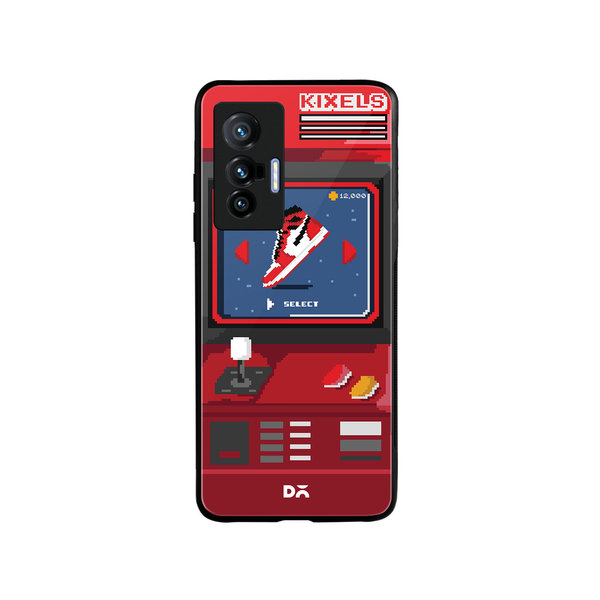 

DailyObjects Kixel Arcade 1.0 Glass Case Cover For Vivo X70