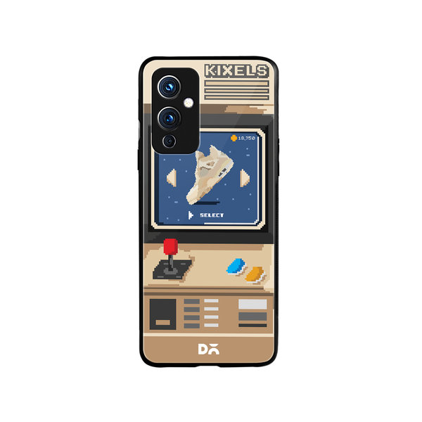 DailyObjects Kixel Arcade 2.0 Glass Case Cover For OnePlus 9
