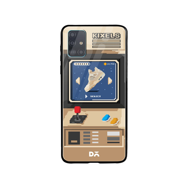

DailyObjects Kixel Arcade 2.0 Glass Case Cover For Samsung Galaxy A71
