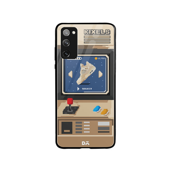 

DailyObjects Kixel Arcade 2.0 Glass Case Cover For Samsung Galaxy S20 FE