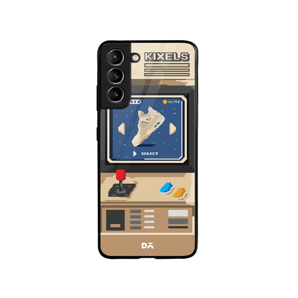 

DailyObjects Kixel Arcade 2.0 Glass Case Cover For Samsung Galaxy S21 Plus