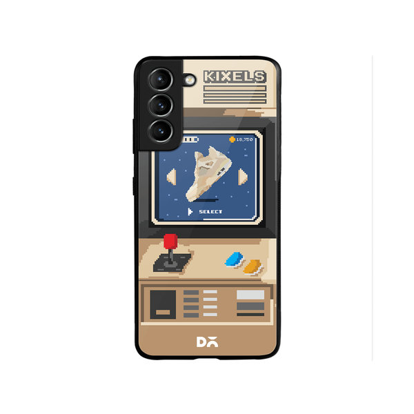 

DailyObjects Kixel Arcade 2.0 Glass Case Cover For Samsung Galaxy S22 Plus