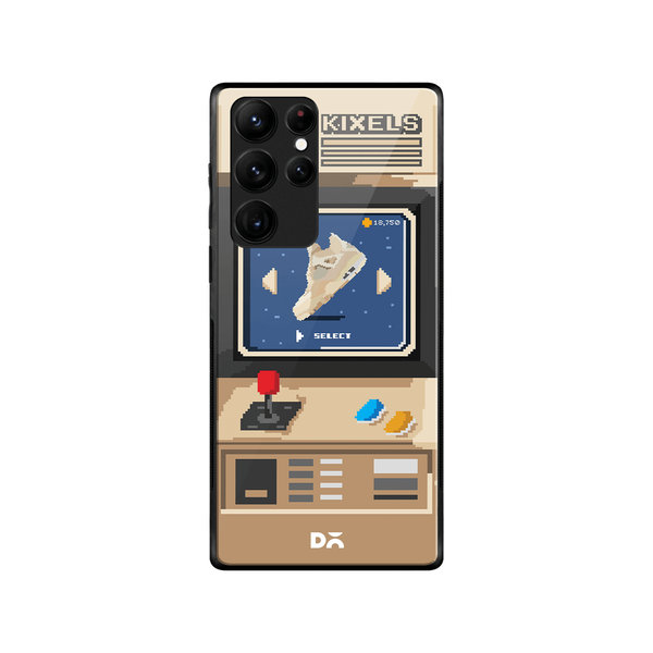 

DailyObjects Kixel Arcade 2.0 Glass Case Cover For Samsung Galaxy S22 Ultra