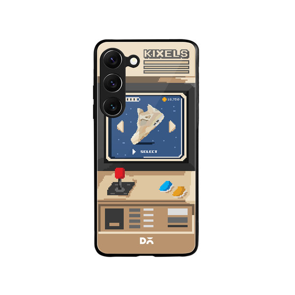 DailyObjects Kixel Arcade 2.0 Glass Case Cover For Samsung Galaxy S23