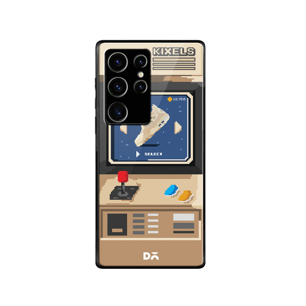 

DailyObjects Kixel Arcade 2.0 Glass Case Cover For Samsung Galaxy S23 Ultra