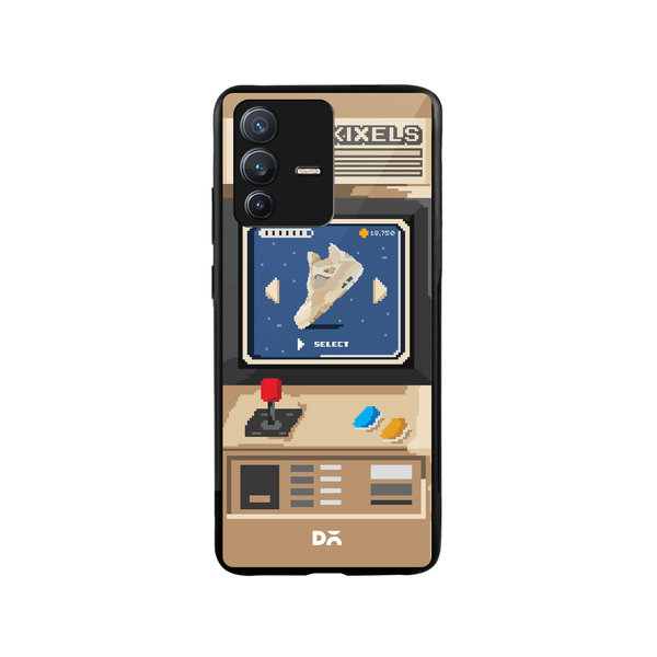 

DailyObjects Kixel Arcade 2.0 Glass Case Cover For Vivo V23