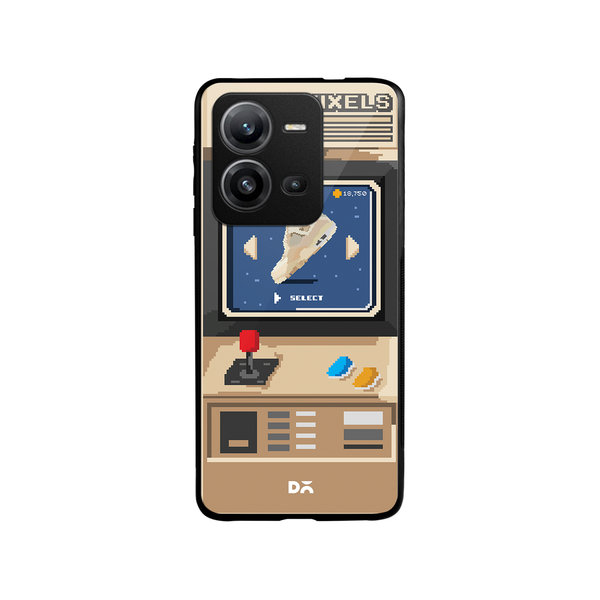 

DailyObjects Kixel Arcade 2.0 Glass Case Cover For Vivo V25