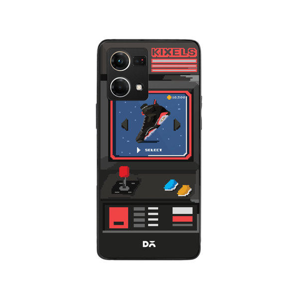 

DailyObjects Kixel Arcade 3.0 Glass Case Cover For Oppo F21 Pro